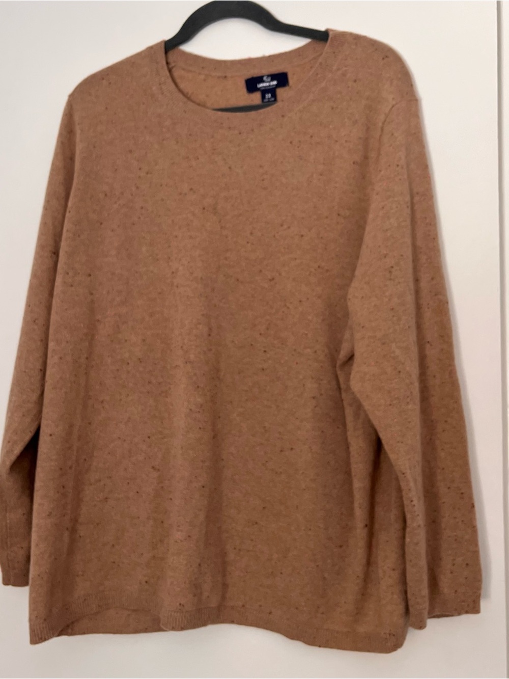 Lands End womenโs 100% cashmere sweater 2X